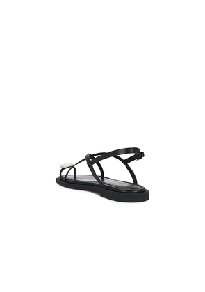 Rag & Bone Remi Flat Sandal in Black. Size 36. Also in 37, 38, 39, 40, 41.