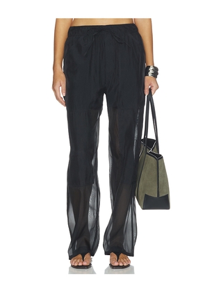 Rag & Bone Atlas Organza Pant in Black. Size L. Also in XS, S, M.