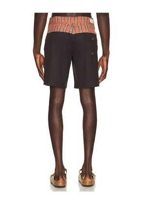 Rhythm Towner Panel Trunk in Brown. Size 30. Also in 32, 33, 34, 36.