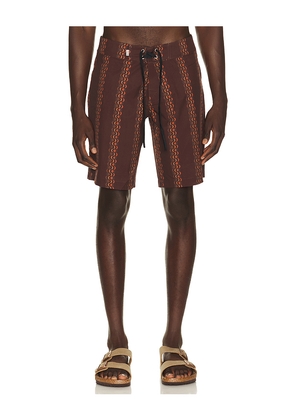 Rhythm Tremolo Trunk in Brown. Size 30. Also in 32, 33, 34, 36.
