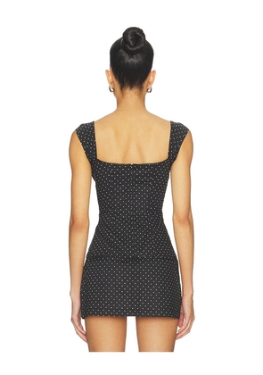 WeWoreWhat Cap Sleeve Ruched Cup Corset in Black. Size 0. Also in 4, 2, 6, 8, 10, 12.