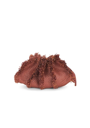 Ulla Johnson Adria Smalll Crossbody Bag in Burgundy.