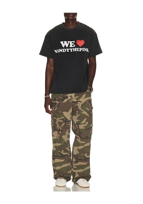 VANDYTHEPINK We Love VTP Tee in Black. Size L. Also in XS, S, M, XL/1X.