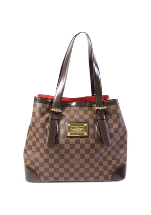 Louis Vuitton Pre-Owned MM Damier Ebène Hampstead tote bag - Brown