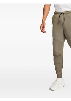 Nike Tech Fleece drawstring-fastening track pants - Green