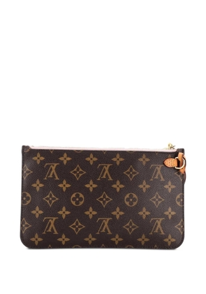 Louis Vuitton Pre-Owned Neverfull Pochette Monogram Canvas Large pouch - Brown
