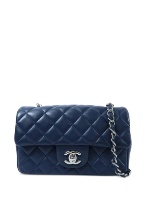 CHANEL Pre-Owned quilted CC turn-lock shoulder bag - Blue