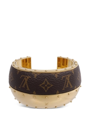 Louis Vuitton Pre-Owned Wild LV cuff - Gold