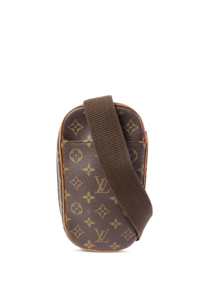Louis Vuitton Pre-Owned Gange Monogram-pattern belt bag - Brown