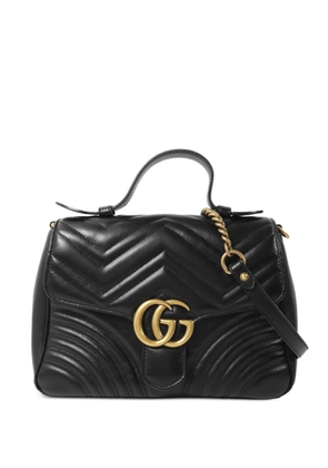 Gucci Pre-Owned GG Marmont leather tote bag - Black