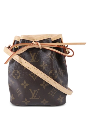 Louis Vuitton Pre-Owned nano Noe Monogram bucket bag - Brown