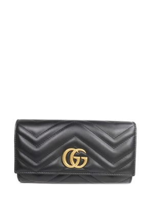 Gucci Pre-Owned GG Marmont wallet - Black