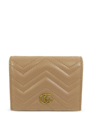 Gucci Pre-Owned GG Marmont leather wallet - Neutrals