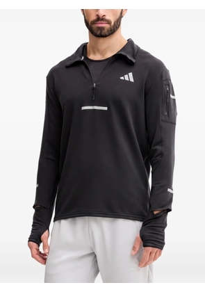adidas half-zip sweatshirt - Black
