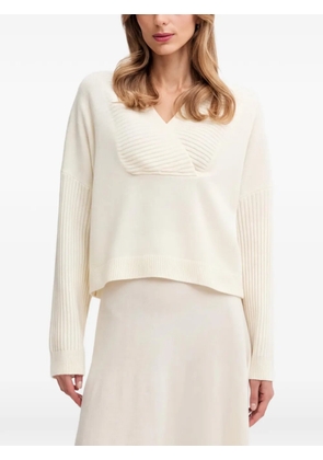 Benetton V-neck sweater - Neutrals