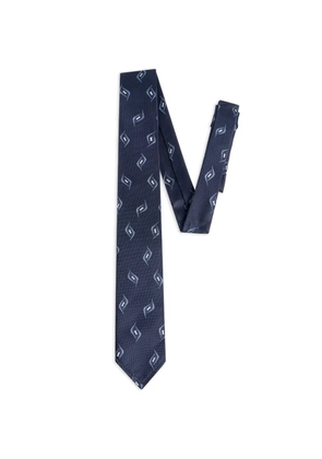 DSQUARED2 geometric-print tie - Blue