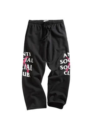 Anti Social Social Club Cancelled Paint track pants - Black