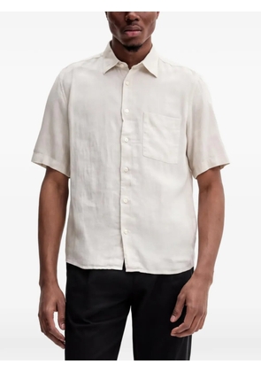 Marc O'Polo pocket linen shirt - Neutrals