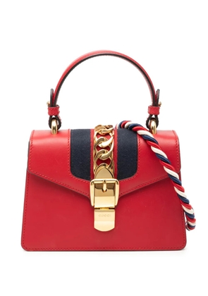 Gucci Pre-Owned 2016-2026 Mini Calfskin Sylvie satchel - Red