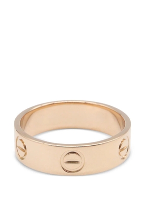 Cartier 2010s Love screw-motif ring - Pink