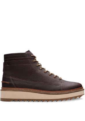 Clarks Clarkhill Hi 'Dark Brown' boots