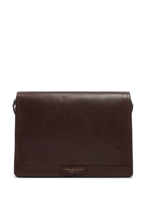 The Bridge leather briefcase - Brown