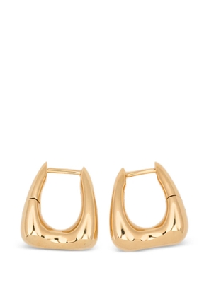 Maria Black Satchel Bend huggie earrings - Gold