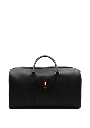 Thom Browne pebbled leather tote bag - Black
