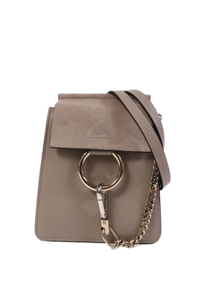 Chloé Pre-Owned mini Faye ring-detail shoulder bag - Grey