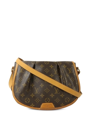 Louis Vuitton Pre-Owned PM Menilmontant Monogram canvas shoulder bag - Brown