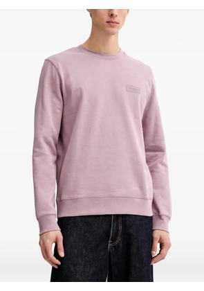 Marc O'Polo crewneck logo-patch sweatshirt - Pink