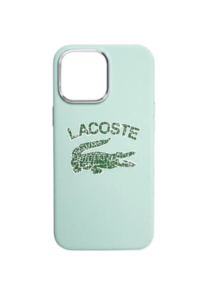 Lacoste logo-print iPhone 16 Pro Max case - Green