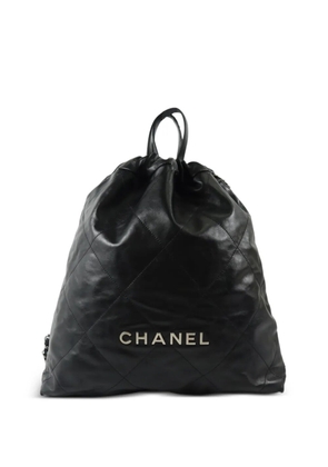 CHANEL Pre-Owned Chanel 22 quilted backpack - Black