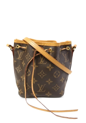Louis Vuitton Pre-Owned nano Noe Monogram shoulder bag - Brown