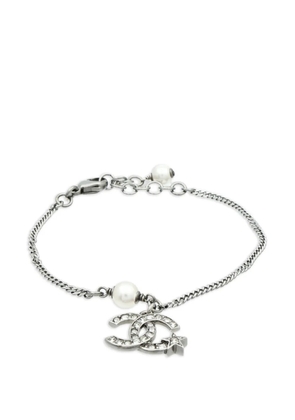 CHANEL Pre-Owned CC Star pearl bracelet - Silver