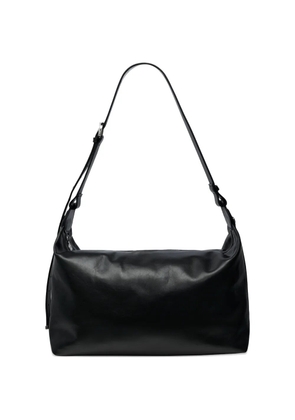 Marine Serre smooth-leather messenger bag - Black