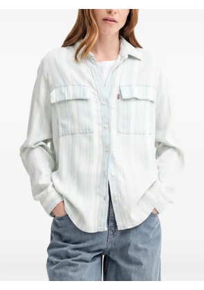 Levi's Doreen logo-patch shirt - White