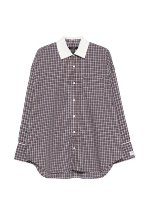 Ksubi Astra plaid shirt - Brown