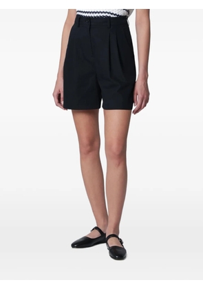 DUNST double-pleated bermuda shorts - Blue