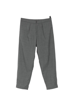 Kiton rear elasticated waistband trousers - Grey