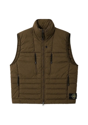 Stone Island Seamless Tunnel Down-TC vest - Brown