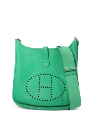 Hermès Pre-Owned GM Evelyne shoulder bag - Green