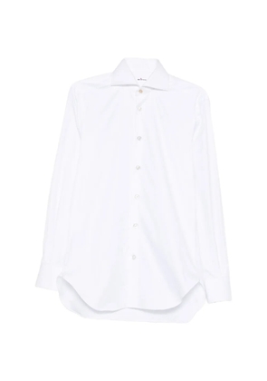 Kiton long-sleeve button-up shirt - White