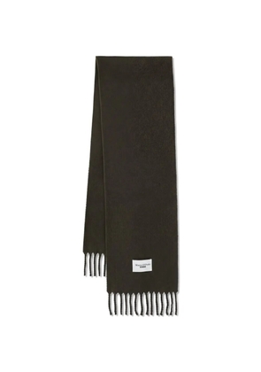 Marc O'Polo fringed scarf - Green