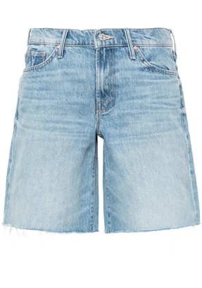 MOTHER Undercover denim shorts - Blue