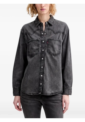 Levi's Teodora pocket-detail shirt - Grey