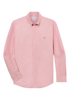 Brooks Brothers button-down collar cotton shirt - Red