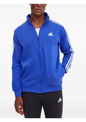 adidas zip striped sweater - Blue