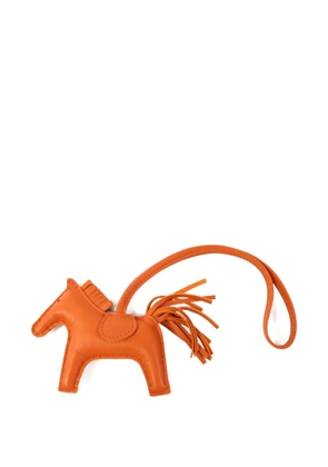 Hermès Pre-Owned PM Rodeo bag charm - Orange