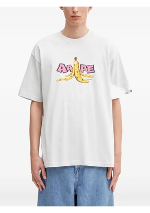 AAPE BY *A BATHING APE® graphic-print short-sleeve T-shirt - Grey